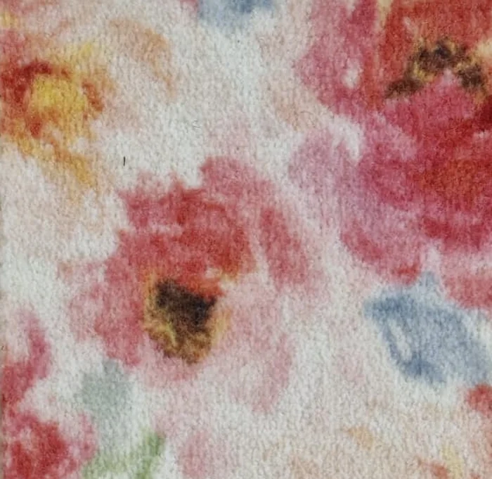 Impression moquette – motif C1700 — Fleurs aquarelle