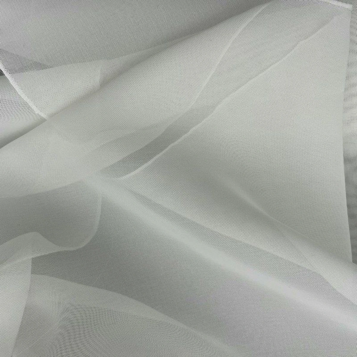 Échantillon Voile décor – coloris blanc